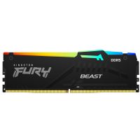 Модуль пам\'яті для комп\'ютера DDR5 16GB 5200 MHz Beast Black RGB Kingston Fury (ex.HyperX) (KF552C40BBA-16)