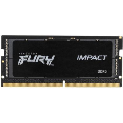 Модуль пам\'яті для ноутбука SoDIMM DDR5 16GB 4800 MHz FURY Impact Kingston Fury (ex.HyperX) (KF548S38IB-16)