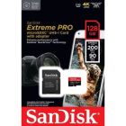 Карта пам\'яті SanDisk 128 GB microSDXC UHS-I U3 Extreme Pro+SD Adapter (SDSQXCD-128G-GN6MA)