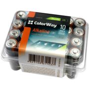 Батарейка ColorWay AA LR6 Alkaline Power (лужні) * 24 plastic box (CW-BALR06-24PB)