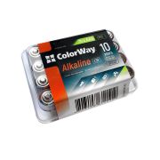 Батарейка ColorWay AAA LR03 Alkaline Power (щелочные) * 24шт plastic box (CW-BALR03-24PB)