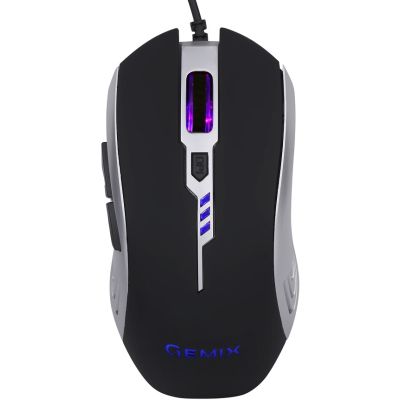 Мышка Gemix W100 USB Black/Gray + ігрова поверхня (W100Combo)