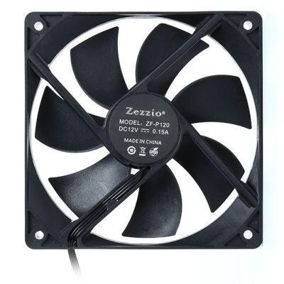 Кулер до корпусу Zezzio (ZF-P120 2pin)