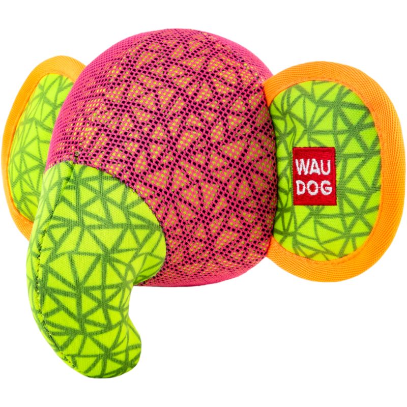 Игрушка для собак WAUDOG Fun Слон 20х14 см розовая (62047)