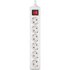 Сетевой фильтр питания REAL-EL RS-6 Protect M 3m, white (EL122300033)