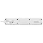 Сетевой фильтр питания REAL-EL RS-6 Protect M 3m, white (EL122300033)