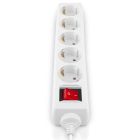 Сетевой фильтр питания REAL-EL RS-Protect M 1.8m, white (EL122300025)