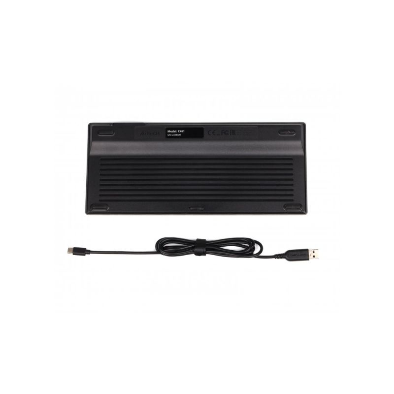 Клавіатура A4Tech FX61 USB Grey (4711421976411)