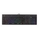 Клавіатура A4Tech FX60H USB Grey Neon backlit (4711421978309)