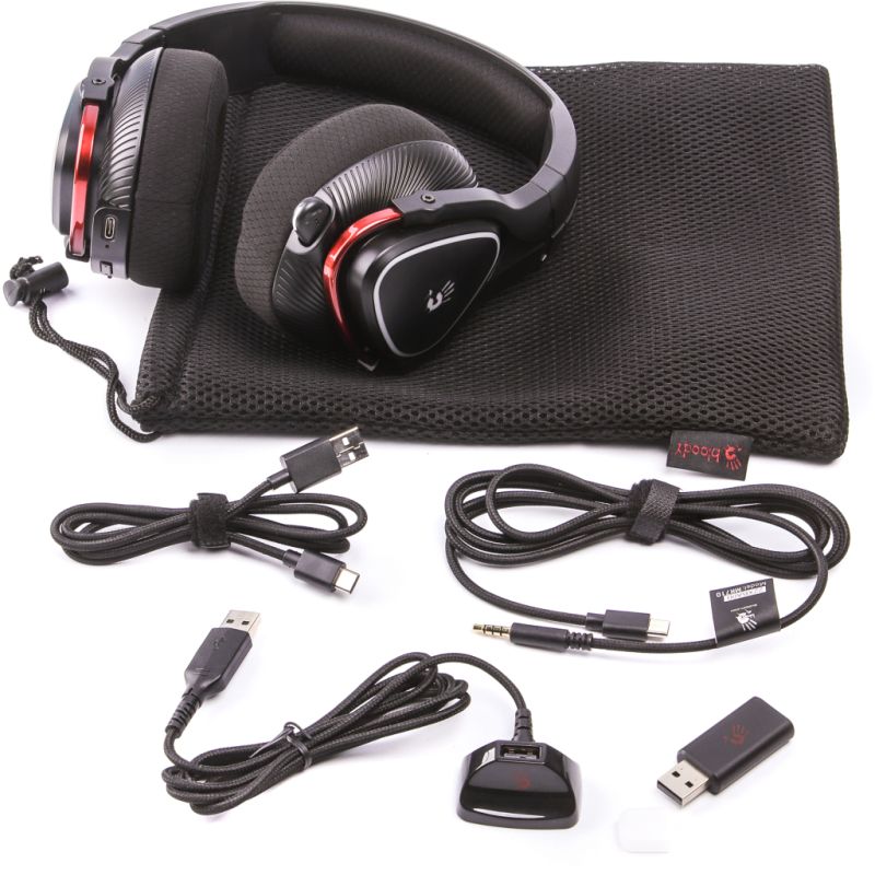 Наушники A4Tech Bloody MR710 Black (4711421971799)