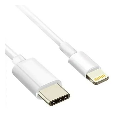 Дата кабель USB-C to Lightning 1.8m GOLD plated Atcom (A15278)