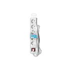 Сетевой удлинитель 2E 5XSchuko з вимикачем,1.5м, white (2E-U05ESM1.5)