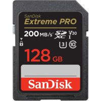 Карта пам\'яті SanDisk 128GB SD class 10 UHS-I U3 V30 Extreme (SDSDXXD-128G-GN4IN)