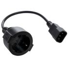 Кабель питания C14 to Schuko 0.75mm2 Copper Vinga (VPCC14S75C)