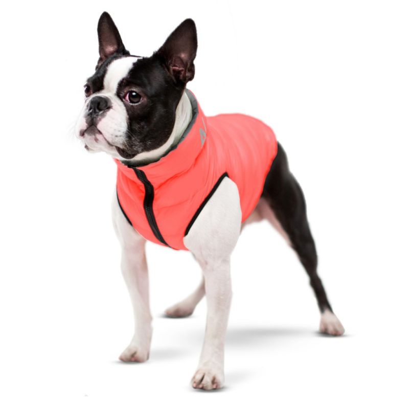 Курточка для животных Airy Vest двусторонняя М 40 кораллово-серая (1846)