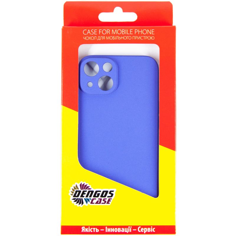 Чехол для мобильного телефона Dengos Carbon iPhone 14 purple (DG-TPU-CRBN-157)