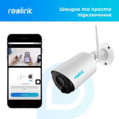 Камера відеоспостереження Reolink (Argus Eco)