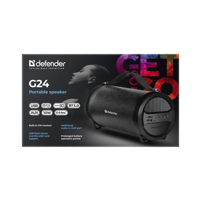 Акустическая система Defender G24 Black (65124)