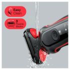 Электробритва Braun (Series 5 51-R1000s BLACK / RED)