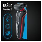 Электробритва Braun (Series 5 51-R1000s BLACK / RED)