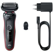 Электробритва Braun (Series 5 51-R1000s BLACK / RED)