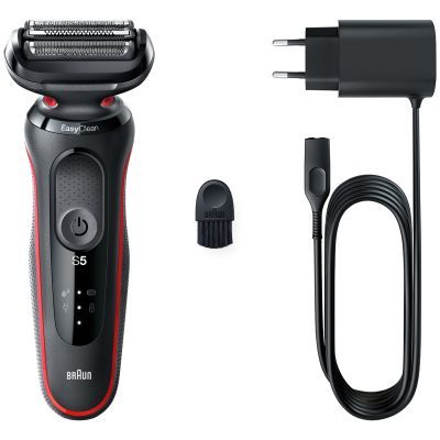 Электробритва Braun (Series 5 51-R1000s BLACK / RED)