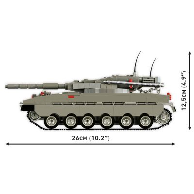 Конструктор Cobi Танк Меркова Mk 1, 825 деталей (COBI-2621)