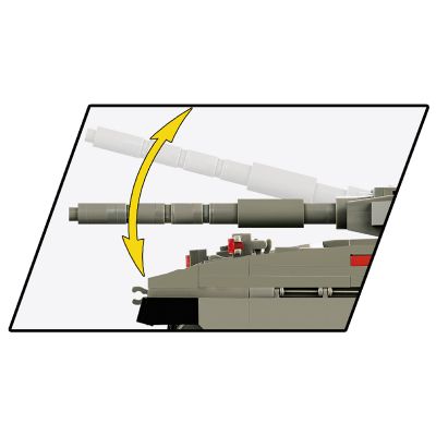 Конструктор Cobi Танк Меркова Mk 1, 825 деталей (COBI-2621)