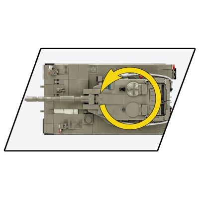 Конструктор Cobi Танк Меркова Mk 1, 825 деталей (COBI-2621)