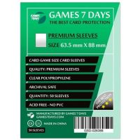 Протектор для карт Games 7 Days 63,5 х 88 мм, Card Game, 50 шт (PREMIUM) (GSD-026388)