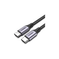 Дата кабель USB-C to USB-C 2.0m 60W 3A PD3.0/QC4.0 480Mbps aluminum braid Ugreen (50152)