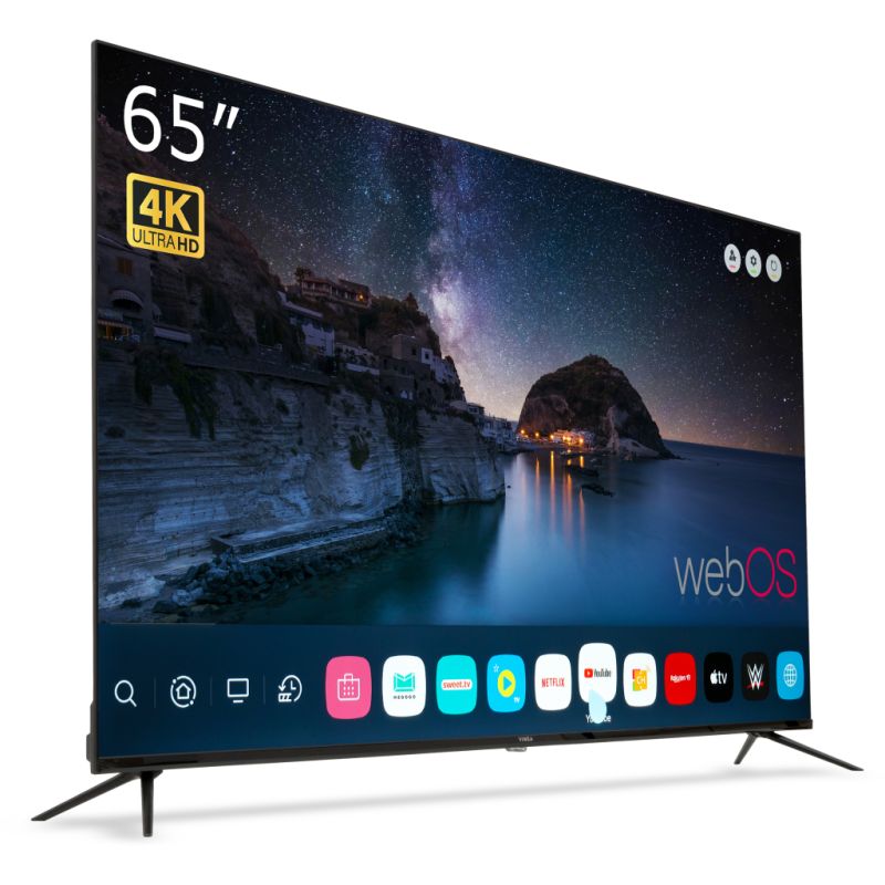 Телевізор Vinga (S65UHD25BWEB)