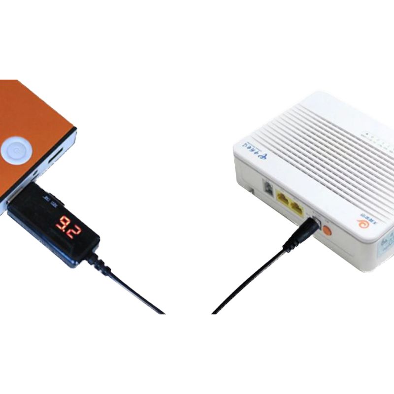 Кабель питания USB to DC 3.5x1.35mm + 5.5x2.1mm 9V-12V Dynamode (KWS-912V)