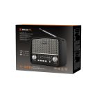 Портативный радиоприемник REAL-EL X-520 Black (EL121800006)