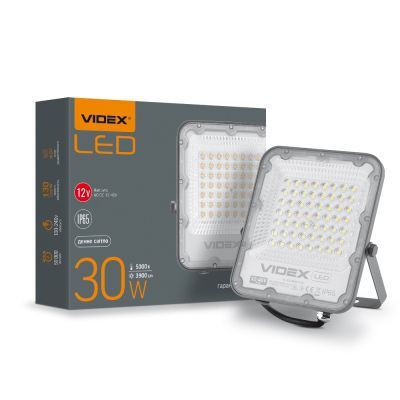 Прожектор Videx LED PREMIUM VIDEX F2 30W 5000K (VL-F2-305G)