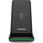 Зарядное устройство Canyon WS- 304 Foldable 3in1 Wireless charger (CNS-WCS304B)