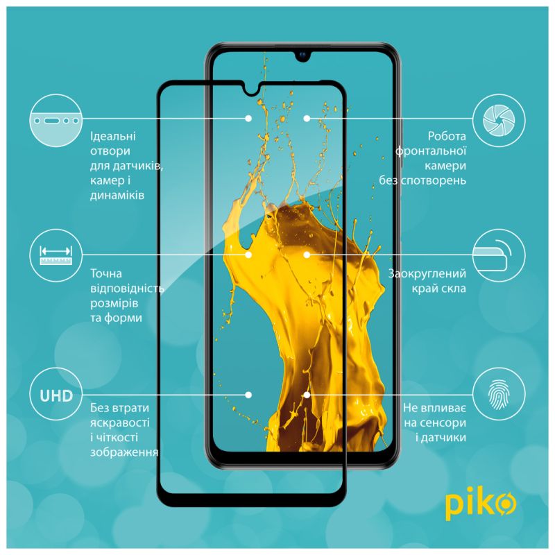 Стекло защитное Piko Full Glue ZTE Blade V40 Vita (1283126545702)
