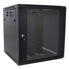 Шафа настінна Merlion 12U 19" 600*600*634 (Ш*Г*В)мм, black (Ml3-6612 / 23530)