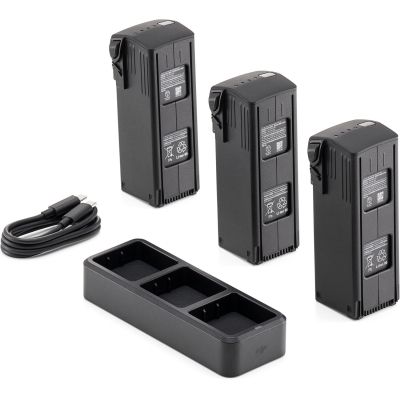 Аккумуляторный блок DJI Mavic 3 Enterprise Battery Kit (P05)+3-батареї та зарядний пристрій (CP.EN.00000421.01)