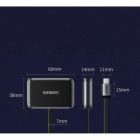 Переходник USB2.0 to HDMI+VGA (HDMI 1.4b 3D/4K*2K30Hz+VGA 1080P60Hz CM303) black Ugreen (70549)
