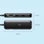Переходник USB2.0 Type-C to VGA V1.2/HDMI V2.0b/DP V1.2a CM260 black Ugreen (60568)