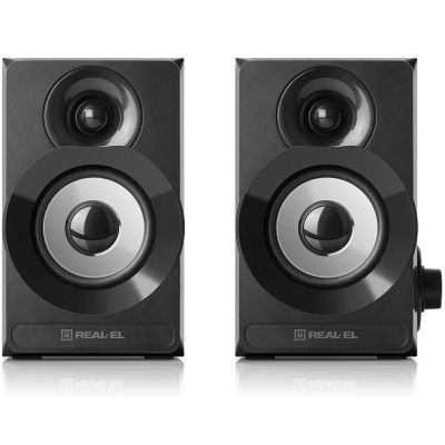 Акустическая система REAL-EL S-200 USB Black (EL121200008)