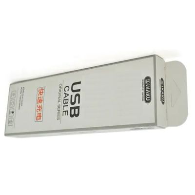 Дата кабель USB 2.0 AM to Lightning + Micro 5P + USB-C 1.0m (KSC-325) KUHE 3A Black iKAKU (KSC-325)
