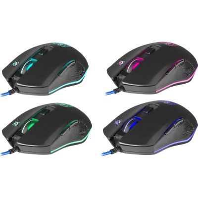 Мишка Defender Sleipnir GM-927 USB Black+ Килимок (52927)