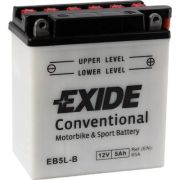Акумулятор автомобільний EXIDE CONVENTIONAL 5Ah Ев (-/+) (65EN) (EB5L-B)