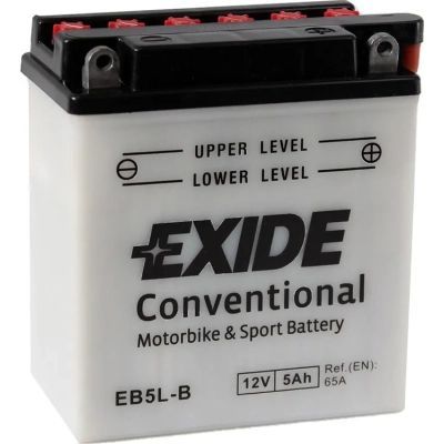 Акумулятор автомобільний EXIDE CONVENTIONAL 5Ah Ев (-/+) (65EN) (EB5L-B)