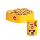 Влажный корм для собак Pedigree Курица и овощи в соусе 100 г (5900951017322)