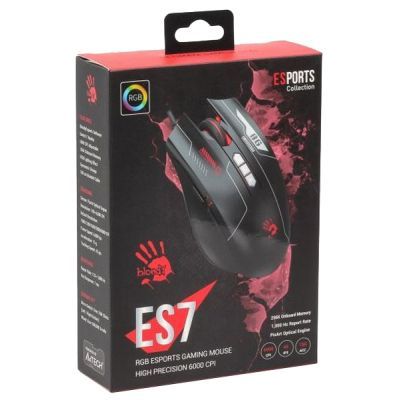 Мышка A4Tech Bloody ES7 Esports Black (4711421980128)