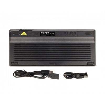 Клавіатура A4Tech FBX51C Wireless/Bluetooth Grey (4711421969765)