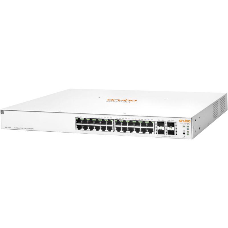 Коммутатор сетевой HP 24GPoE(370W)-4SFP/SFP+ (JL684B)